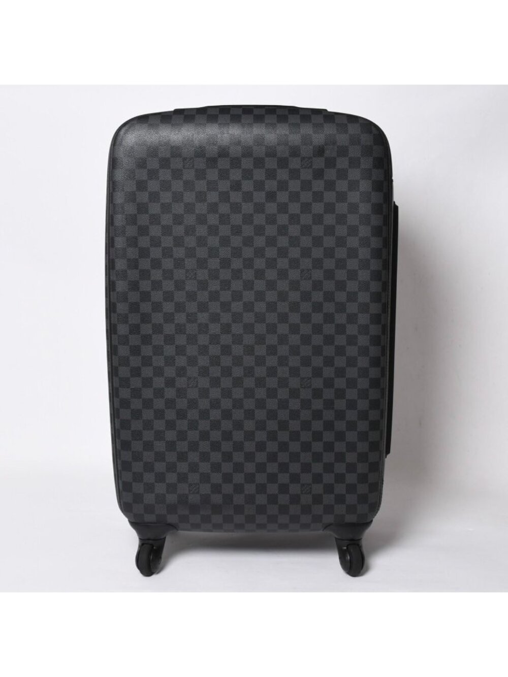 Louis Vuitton Suitcase Carry Case Carrie Damier Graphite Canvas Black Travel Bag